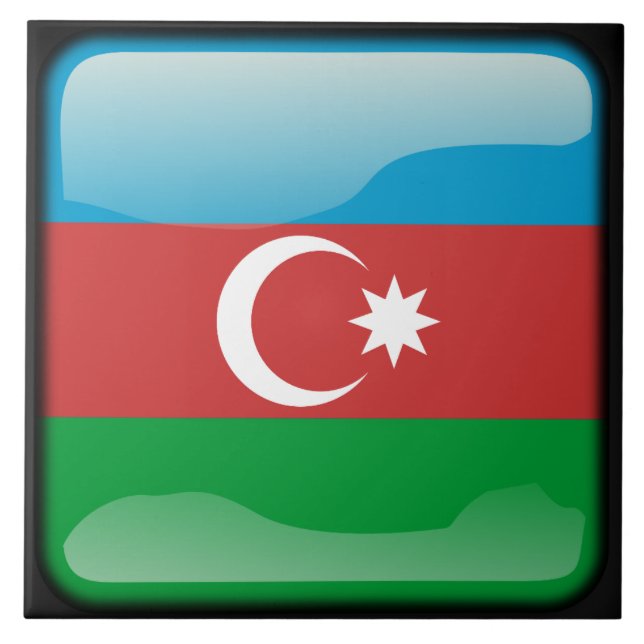 Bandeira do Azerbaijão (Frente)