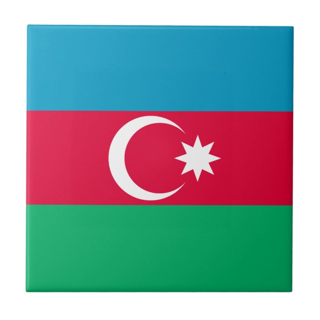 Bandeira do Azerbaijão Patriótico (Frente)