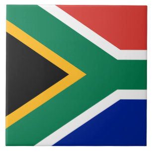 Bandeira do Azulejo cerâmico da África do Sul