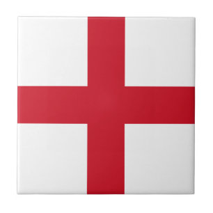 Bandeira do Azulejo cerâmico da Inglaterra