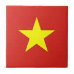 Bandeira do Azulejo cerâmico do Vietname<br><div class="desc">Bandeira do Azulejo cerâmico do Vietname</div>