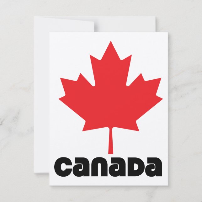 Bandeira do Canadá (Frente)