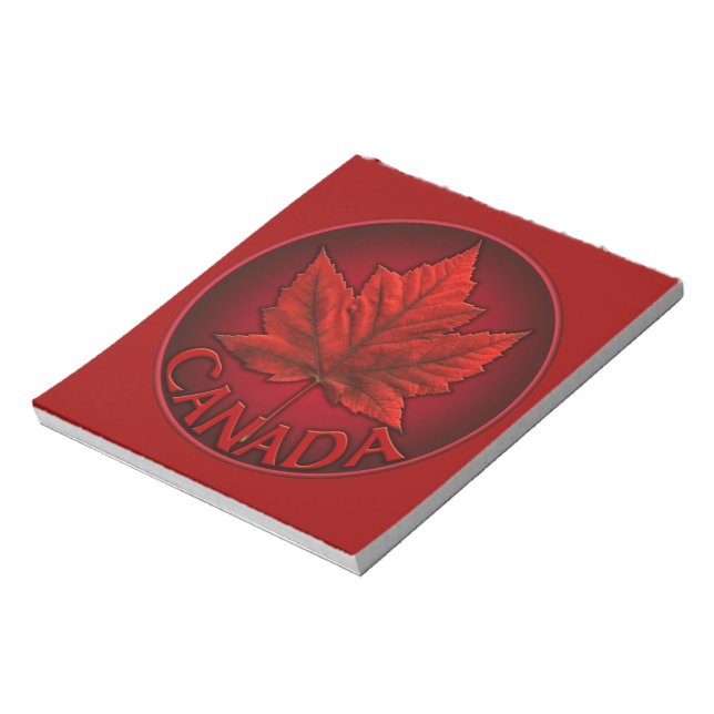 Bandeira do Canadá Bloco de Notas Souvenir Present (Invertido)