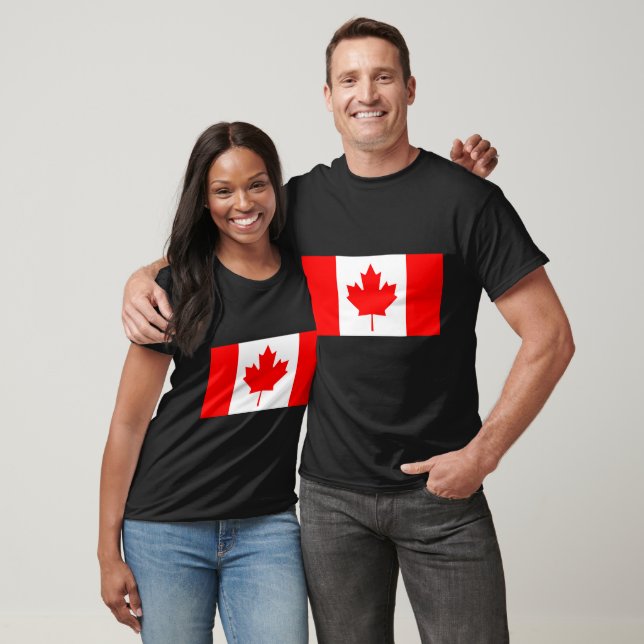 Bandeira do Canadá Camisas personalizadas (Unissex)