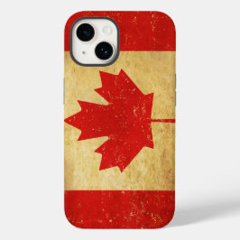 Bandeira do Canadá Design Vintage