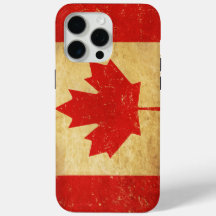 Bandeira do Canadá Design Vintage