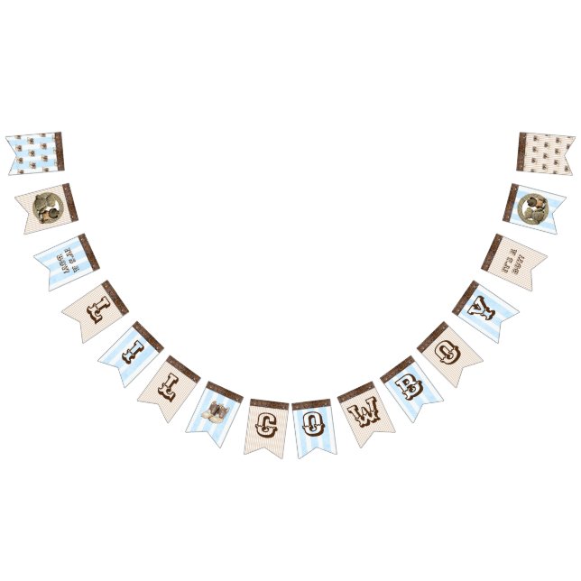 Bandeira do Chá de fraldas do Lil Cowboy Étnico (Todos)