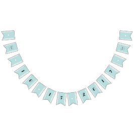 Bandeira do chá de panela do laço com data -