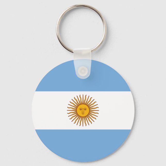 Bandeira do Chaveiro da Argentina (Frente)