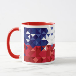Bandeira do Chile, caneca chilena das cores