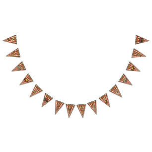 Bandeira do circo do vintage