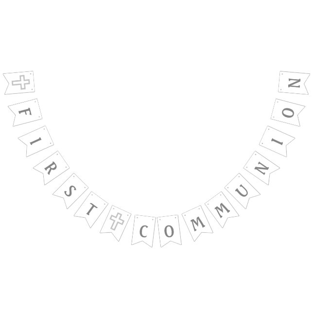 Bandeira do comunhão da cruz cinzenta primeira (Todos)