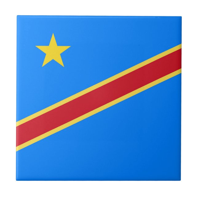 Bandeira do Congo (Frente)