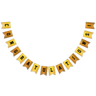 bandeira do costume do ☆CONGRATULATIONS☆