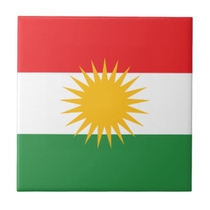 Bandeira do Curdistão (Curdistão de Alay ou Alay