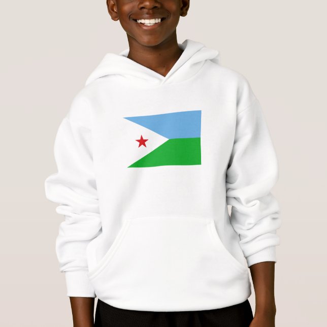 Bandeira do Djibuti (Frente)