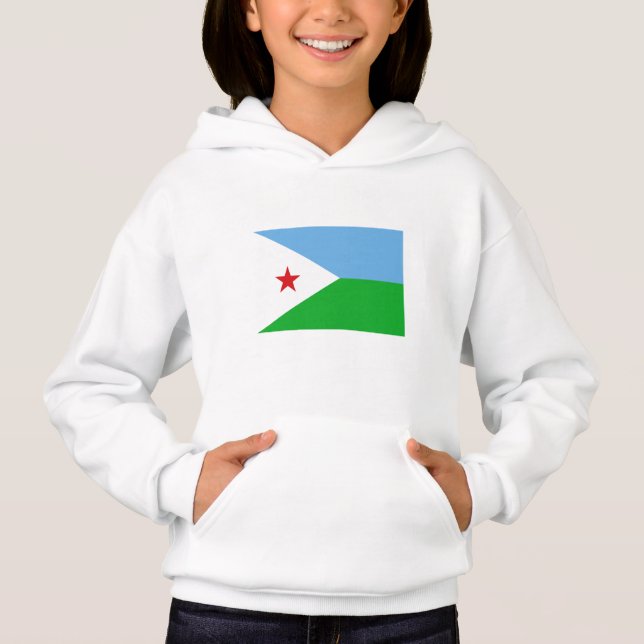 Bandeira do Djibuti (Frente)