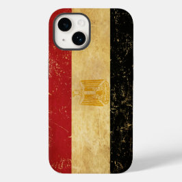 Bandeira do Egito Vintage Grunge
