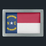 Bandeira do Estado da Carolina do Norte<br><div class="desc">Bandeira estatal Patriótica da Carolina do Norte.</div>