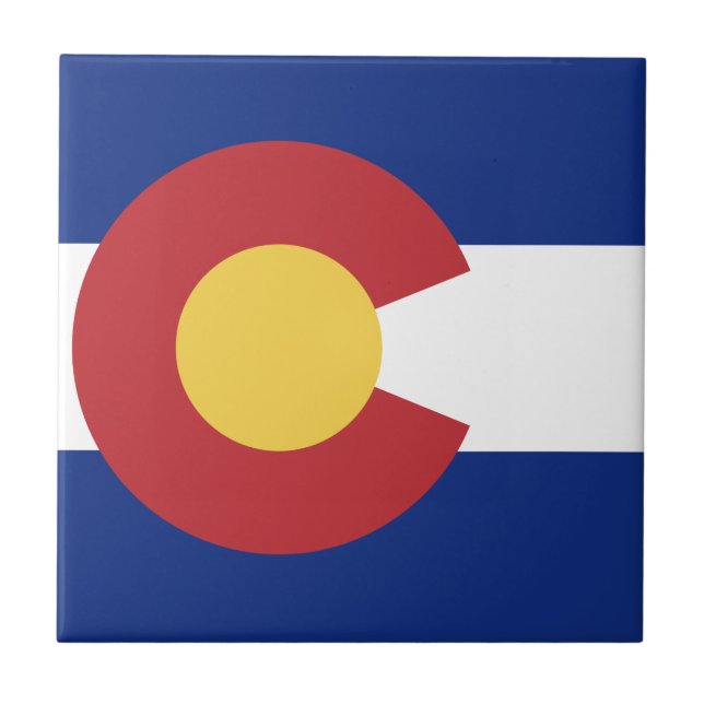 Bandeira do estado de Colorado (Frente)