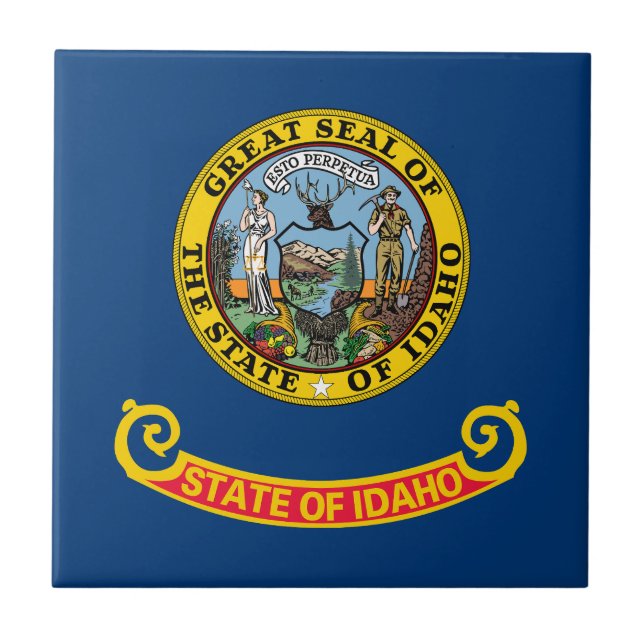 Bandeira do Estado de Idaho (Frente)