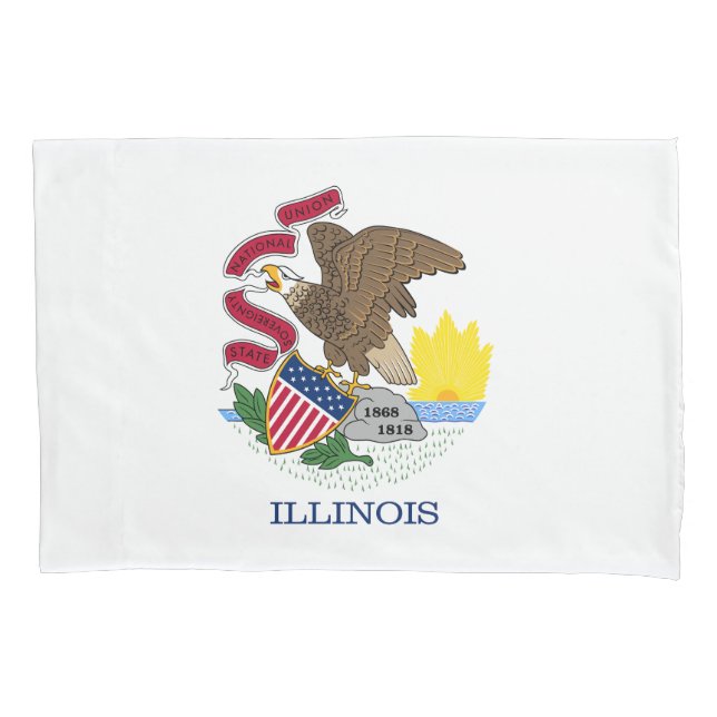 Bandeira do Estado de Illinois (Frente)