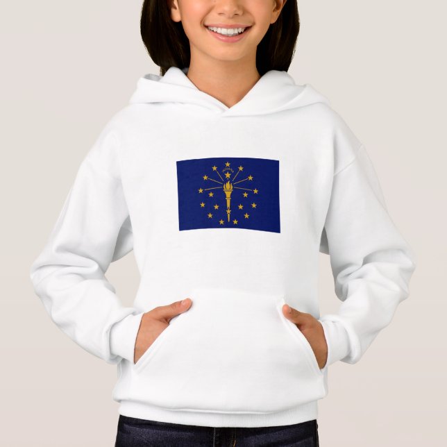 Bandeira do estado de Indiana (Frente)