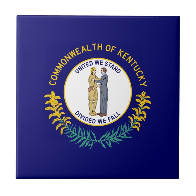 Bandeira do estado de Kentucky (Frente)