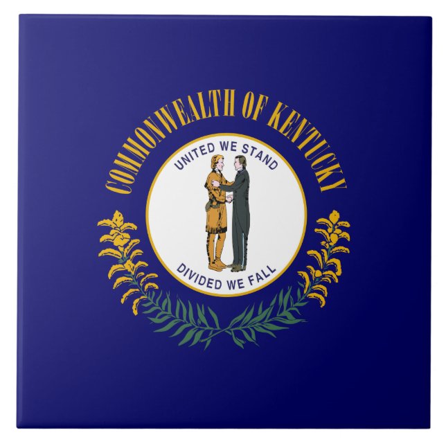 Bandeira do estado de Kentucky (Frente)