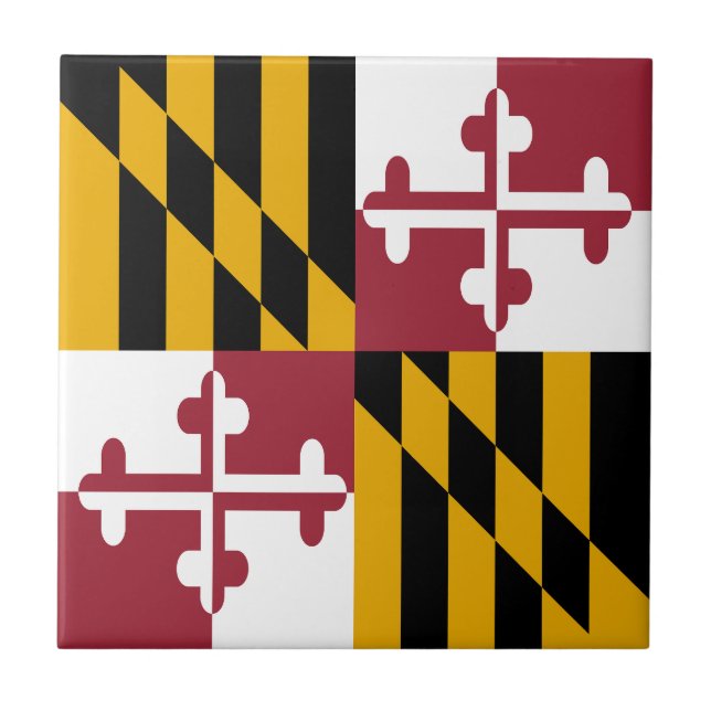 Bandeira do estado de Maryland (Frente)