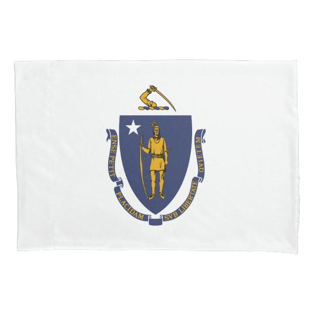 Bandeira do Estado de Massachusetts (Frente)