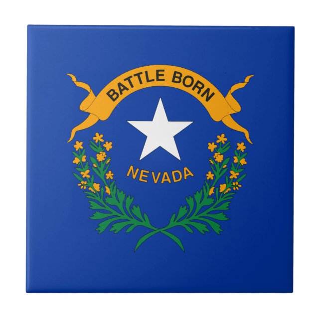Bandeira do Estado de Nevada (Frente)
