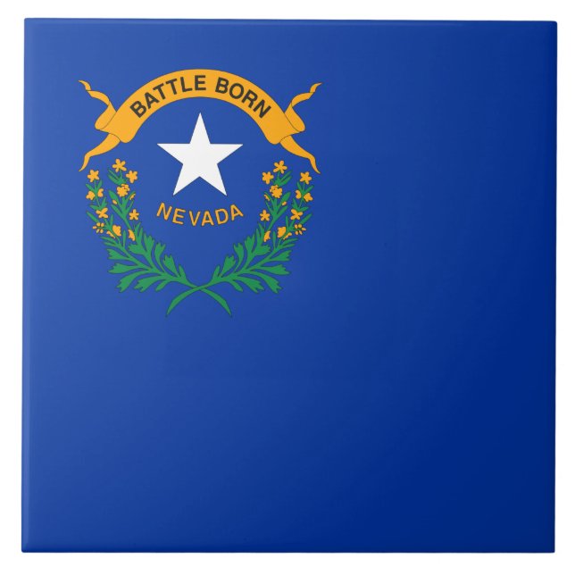 Bandeira do Estado de Nevada (Frente)