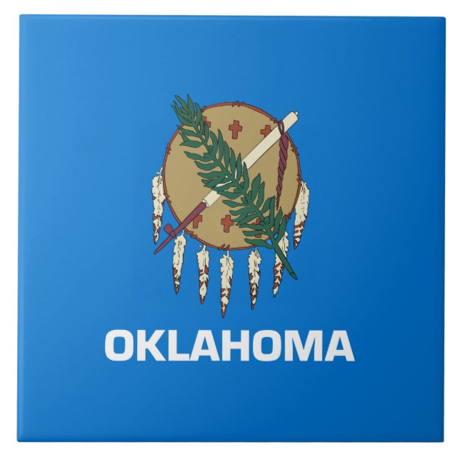 Bandeira do Estado de Oklahoma (Frente)