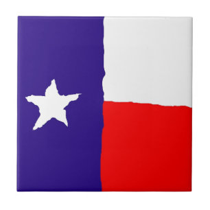 Bandeira do estado de Texas do pop art