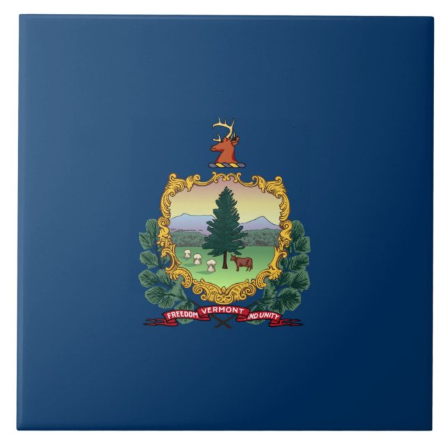 Bandeira do Estado de Vermont (Frente)