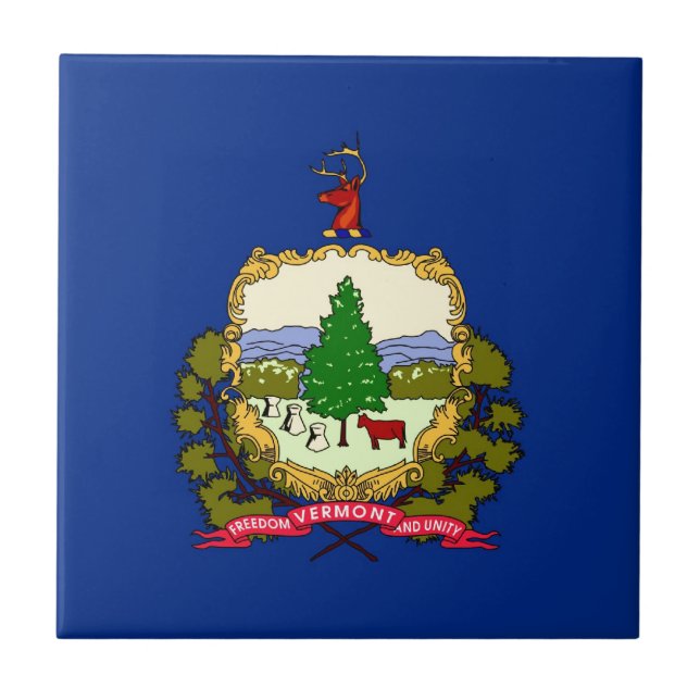 Bandeira do estado de Vermont (Frente)