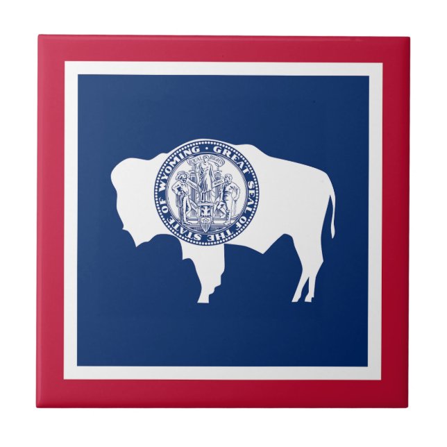 Bandeira do Estado de Wyoming (Frente)