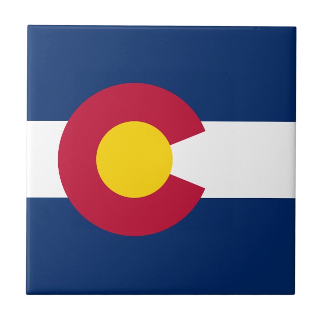 Bandeira do Estado do Colorado (Frente)