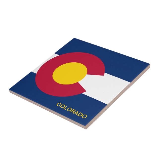 Bandeira do Estado do Colorado (Lateral)