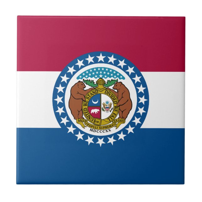 Bandeira do estado do Missouri (Frente)