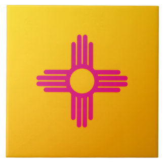 Bandeira do Estado do Novo México Desenho do Sol Z