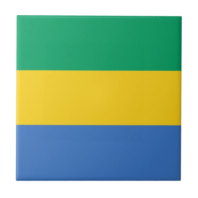 Bandeira do Gabão (Frente)