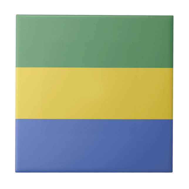 Bandeira do Gabão (Frente)