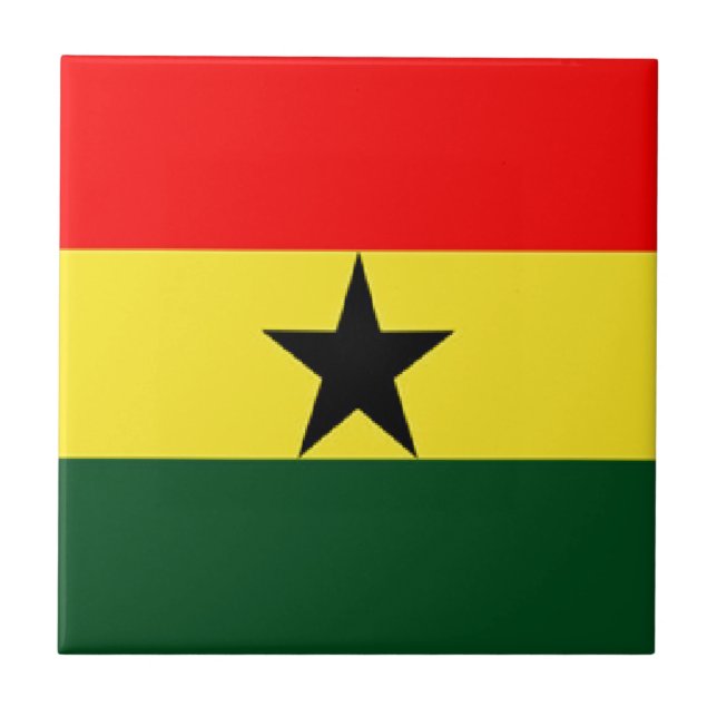 Bandeira do Gana (Frente)