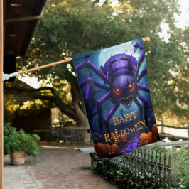 Bandeira do Halloween Monster Spider
