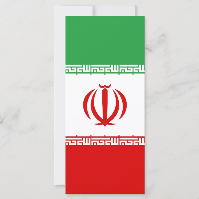 Bandeira do Irã (Frente)