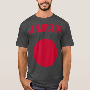 Bandeira do Japão - Camiseta de Sinalizador Japonê