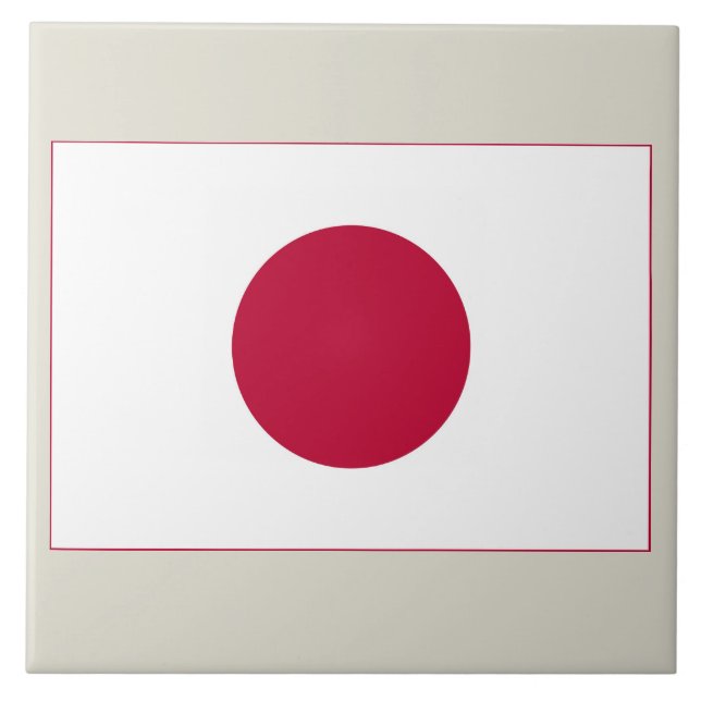 Bandeira do Japão: Hinomaru, Nisshōki, Ascensão Ve (Frente)