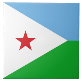 Bandeira do Jibuti (nação africana)
